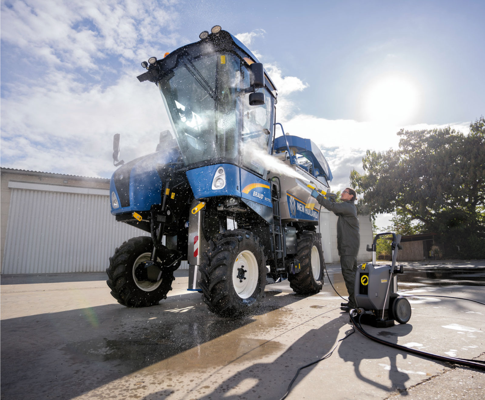 Cleaning vehicles