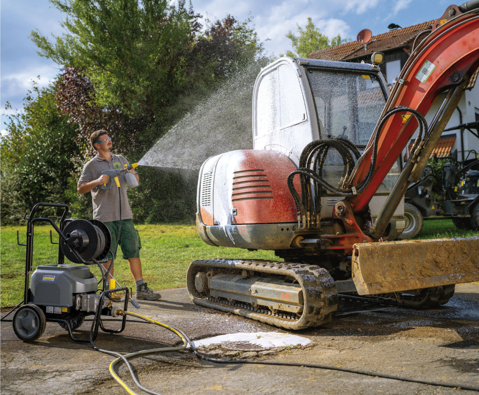 Cleaning vehicles