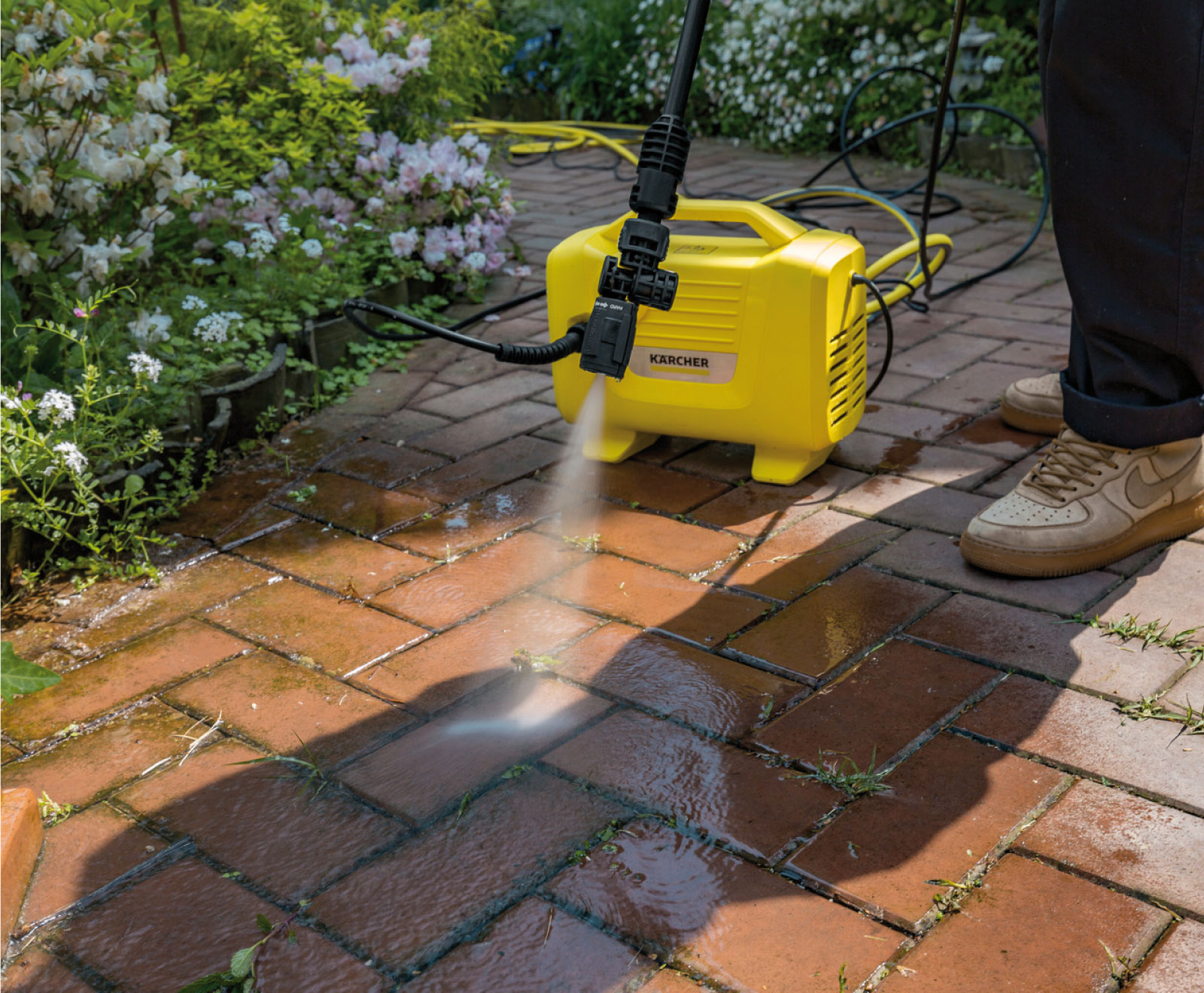 Cleaning garden