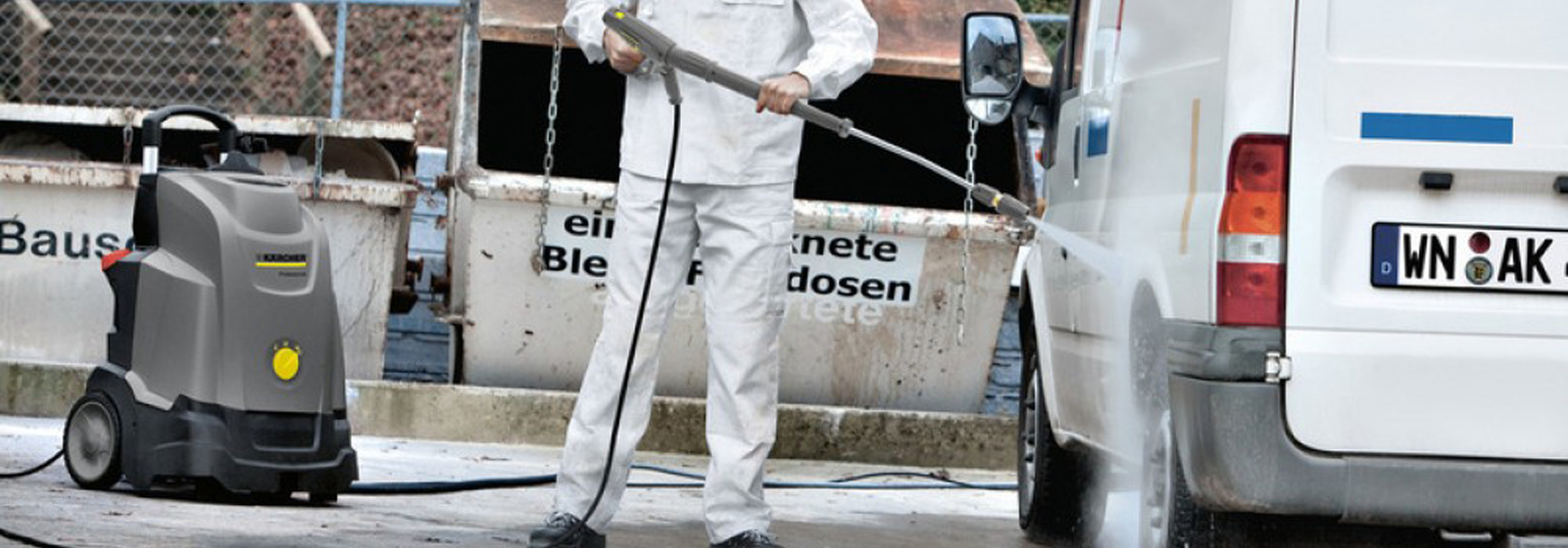 Kärcher Hot Water High-pressure Cleaners - Upright Class